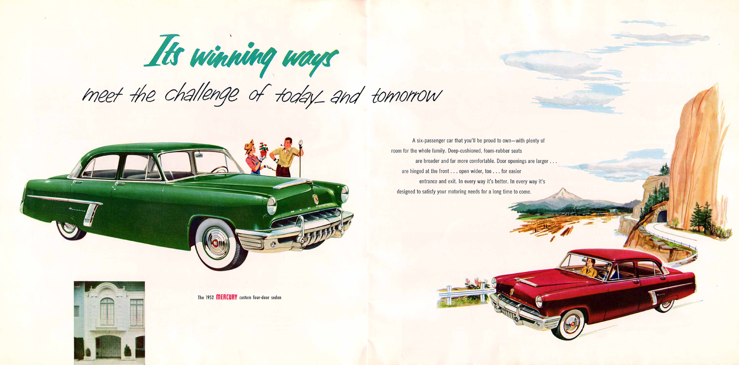 1952 Mercury Brochure Page 7